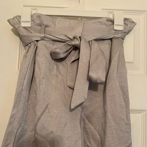 Limited paper bag high wasted shorts size 6 NWT